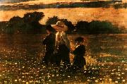 Winslow Homer In the Mowing France oil painting artist